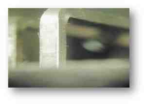 Wide View of Pin and Tin Whiskers Wide View of Pin and Tin Whiskers