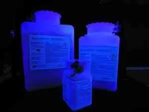 Blue Spark Presentation Under Black Light Blue Spark Under Black Light