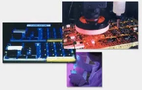 Photos displaying different techniques of coating services and lab work Miscellaneous Tasks